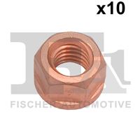 FISCHER ГАЙКА Z KOL.M10X1.5 CU /10 ШТ/ SW15 SW15 KOLNIERZ MIEDZ SAMOKON