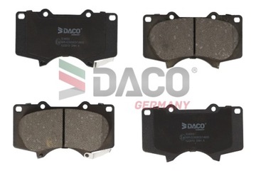 КОЛОДКИ ТОРМОЗНЫЕ DACO ПЕРЕД LAND CRUISER HILUX