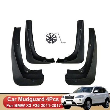 ДЛЯ BMW X3 F25 2011 2012 2013-2016 2017 КРИЛЬЯ ПЕРЕДНЯЯ ЗАДНЕЕ БРЫЗГОВИКИ