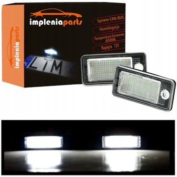 ПОДСВЕТКА ЛАМПОЧКИ LED (СВЕТОДИОД ) AUDI A3 8P A6 A4 B6 B7