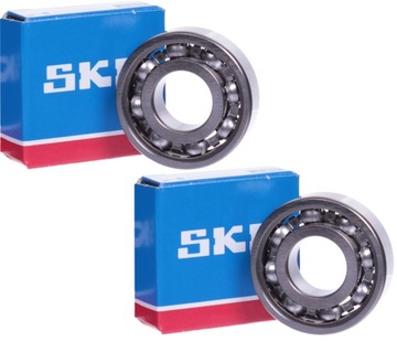 SIMSON S51 SR50 S70 SCHWALBE KR51 ПОДШИПНИКА ДВИГАТЕЛЯ ВАЛА SKF 6204 C3 КОМПЛЕКТ