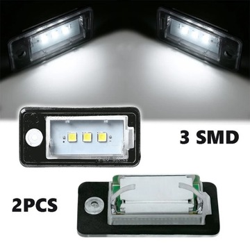 3 SMD ОСВЕЩЕНИЕ НОМЕРА REJ.AUDI A6/S4/A4/A3/Q7/