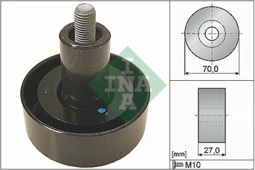 РОЛИК НАПРАВЛЯЮЧА 532065710/INA INA