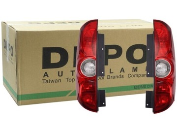 ФОНАРИ ЗАД FIAT DOBLO II 10- OPEL COMBO 12-