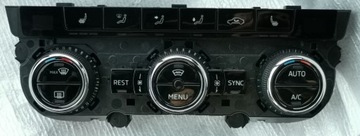 ПАНЕЛЬ УПРАВЛЕНИЯ КОНДИЦИОНЕРА ВОЗДУХОВОДА 3V0907044CK SKODA SUPERB III ЄВРОПА