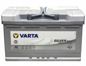 АККУМУЛЯТОР VARTA SILVERD AGM 12V 80AH 800A P+ A6