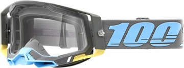 GOGLE 100% RACECRAFT 2 TRINIDADMIR CLEAR