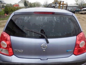 NISSAN PIXO 09 1.0 КРЫШКА БАГАЖНИКА ЗАД ZLZ