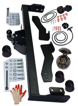 AUTO КРЮК HOLOWNICZY+WIĄZKA7PIN OPEL VIVARO 1 I 2001-14 RENAULT TRAFIC 2 II