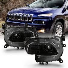 ФАРА КОМПЛЕКТ BLACK EU JEEP CHEROKEE KL 2014-