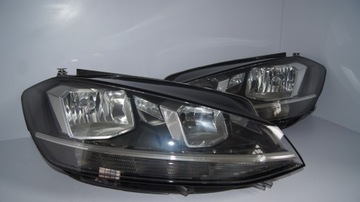 VW GOLF VII РЕСТАЙЛ 5G1 16R+ ФАРА ZWYKŁA Z LED (СВЕТОДИОД ) L I R