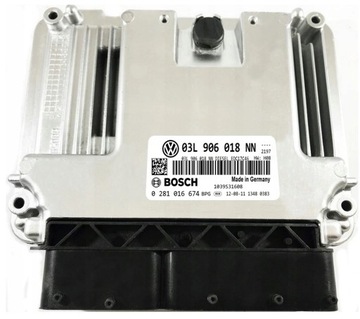 КОМПЬЮТЕР ECU VW JETTA 2.0 CLCB 03L906018GJ 0281017286