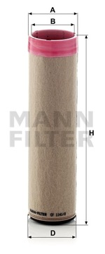 ФІЛЬТР ПОВІТРЯ ДРУГОРЯДНИЙ MANN-FILTER C F1 141/2