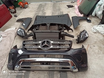 Mercedes 166 gls bamperis kapotas lempos radiatoriai dirzas, pirkti