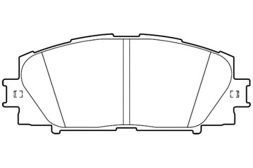 VALEO КОЛОДКИ ТОРМОЗНЫЕ TOYOTA PRIUS 08-