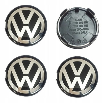 VW GOLF PASSAT 4X КОЛПАЧОК КОЛПАЧКИ 63MM 7D0601165