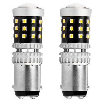 ЛАМПОЧКИ LED (СВЕТОДИОД ) CANBUS 2016 39SMD 1157 BAY15D P21/5W WHITE 12V 24V