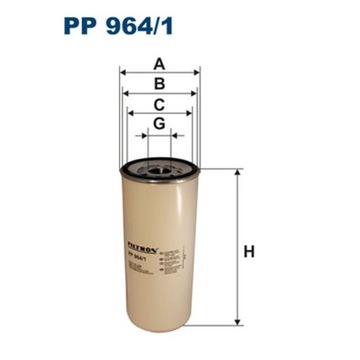 ФИЛЬТР ТОПЛИВА ФИЛЬТРON PP 964/1