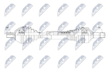 ПОЛУОСЬ ПРИВОДНАЯ VOLVO XC60 2.0T 2008-2013 /LEWA,ATM