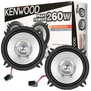 KENWOOD 130MM ДИНАМИКИ DACIA LOGAN DUSTER SANDERO