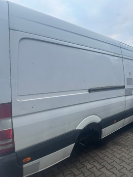 MERCEDES W906 SPRINTER ПРАВАЯ БОК КРЫЛО ОБШИВКА MAX ДЛИННЫЙ БЕЛИЙ 9147