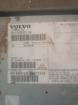 VOLVO V60 S60 II V40 УСИЛИТЕЛЬ РАДИО 31350322