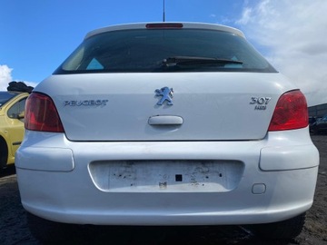 PEUGEOT 307 06-12 БАМПЕР ЗАДНИЙ ЗАД КОД LAKIERU EWPB