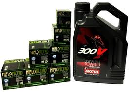 MOTUL 300V 10W40 4L FL ESTER CORE + ФІЛЬТР HIFLO