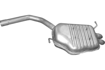 POLMO ГЛУШИТЕЛЬ POLMOSTROW 01.132ALU КОНЕЧНЫЙ AUDI A4 1.9TDI 00-04 SED 