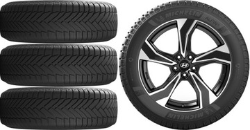 НОВЫЕ ШЕСТЕРНИ ЗИМА HYUNDAI I30 КУПЕ MICHELIN 205/55R16