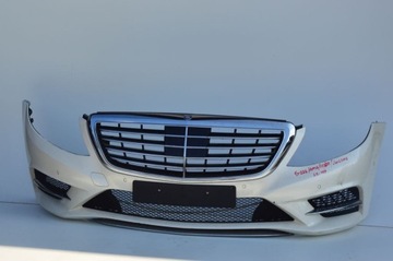 MERCEDES S CLASS W222 БАМПЕР AMG ПАКЕТ Z GRILLEM