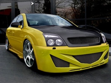 OPEL VECTRA C * БАМПЕР ПЕРЕДНИЙ * DJ-TUNING