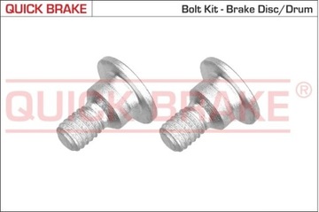 КОМПЛЕКТ 2 ШТУКИ!!!! БОЛТ ДИСКА ТОРМОЗНОЙ CHRYSLER ПЕРЕД CROSSFIRE 3,2 03-08 QB11