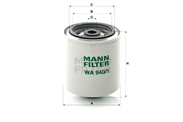 MANN-FILTER ФИЛЬТР ЖИДКОСТИ ОХЛАЖДАЮЧЕЙ DAF 95 95 XF IVECO 370 EUROCARGO