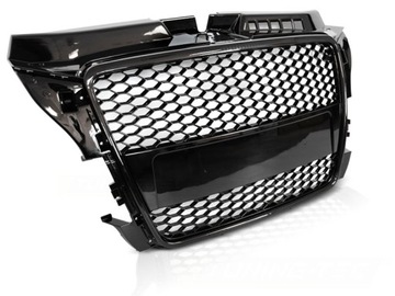 РЕШЁТКА РЕШЁТКА SPORT BLACK DO AUDI A3 S3 8P 08-12