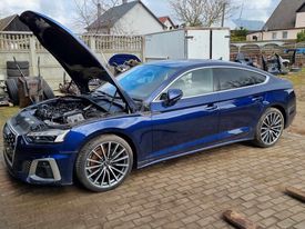 AUDI A5 22R SPORTBACK ПЕРЕДНЯЯ ЗАДНИЙ ДВЕРЬ LX5H IGLA DO ZALOZENIA