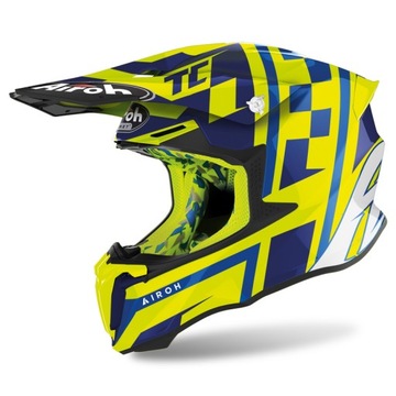 ШЛЕМ CROSS,ENDURO AIROH TWIST 2 CAIROLI YELLOW XL