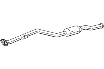 BOSAL ТРУБА ВЫХЛОПНАЯ СЕРЕДИНА MERCEDES C C204 C T-MODEL S204 C W204 E