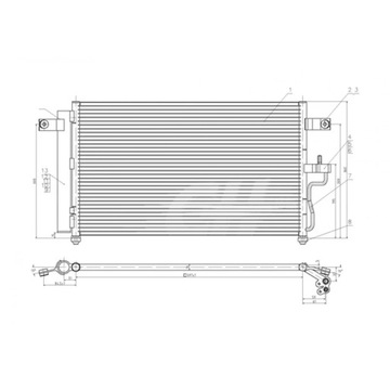 КОНДЕНСАТОР, КОНДИЦИОНЕР HART 610 266