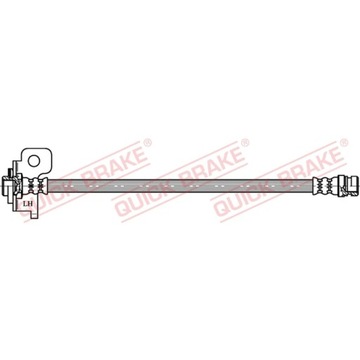 ПАТРУБОК ТОРМОЗНОЙ ГИБКИЙ QUICK BRAKE 22.937