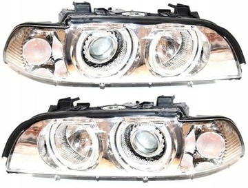 BMW 5 E39 00-04 РЕФЛЕКТОРЫ ПЕРЕДНЯЯ LED (СВЕТОДИОД ) RING КОМПЛЕКТ