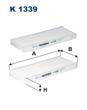 ФІЛЬТРА ВНУТРИННЕЕ FILTRON K 1339-2X + В ПОДАРОК