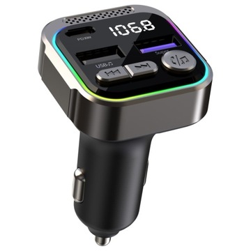 C54 ALLOY CAR BLUETOOTH АДАПТЕР FM TRANSMITTER MP3 PLAYER PD 30W TYPE-C