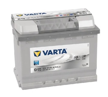 АККУМУЛЯТОР 12V 63AH 610A SILVER DYNAMIC VARTA