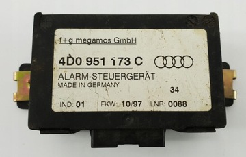 МОДУЛЬ БЛОК УПРАВЛЕНИЯ ALARMU AUDI A8 A6 A4 A3 4D0951173C