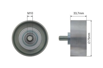 РОЛИК РЕМНЯ ПОЛИКЛИНОВОГО INFINITI FX35 FX37 FX50 08-14, G35 37 06-13, NISSAN 3