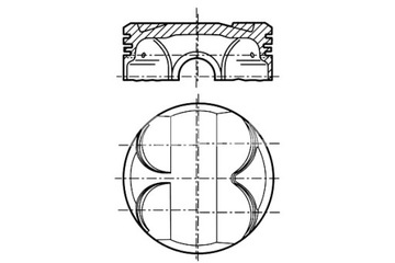 MAHLE ПОРШЕНЬ 84 BMW 1 E81 1 E87 3 E46 3 E90 1.6 1.8 2.0 12.00-12.11