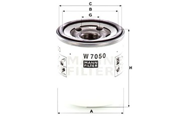 MANN-FILTER ФИЛЬТР МАСЛА CITROEN JUMPER FIAT DUCATO FORD MONDEO V