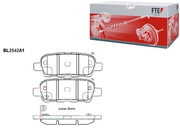 Brake pads nissan tiida hatchback 1.8, buy