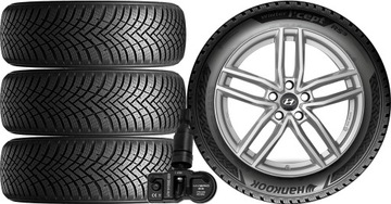 НОВЫЕ ШЕСТЕРНИ ЗИМА HYUNDAI SONATA HANKOOK 225/50R17+TPMS